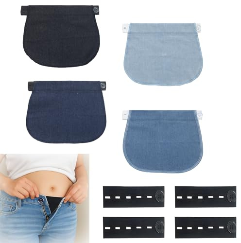 Byxförlängning 4 stycken knappförlängning justerbar