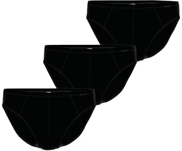 Ammann Herren Mini-Slip MicroModal 3er Pack Größe XXL, Farbe schwarz
