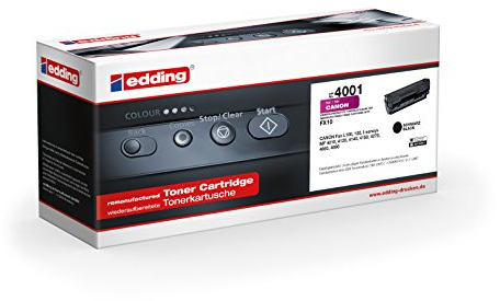 edding Toner EDD-4001 - Schwarz - Reichweite 2000 Seiten - Ersetzt Canon FX-10