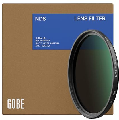 Gobe - Filtro para Objetivo ND 40.5 mm ND8