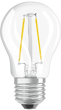 OSRAM LED Retrofit CLASSIC P Bombilla LED , Casquillo E14 , 2700 K , 1,50 W , Equivalente a 15Wro , Blanco cálido