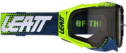 Velocity 6.5 Maske – Limette/Blau – hellgraue Linse 58 %