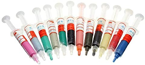 Diamond Lapping Paste Polishing Compound for Fine to Final Polishing Grits 0.5-40 Micron 5 Gram 12Pcs All Metallurgical Purpose