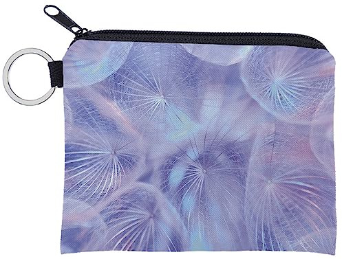 FAVORTALK Purse for Women Small Canvas Coin Purse Portable with Zip Change Pouch for Credit Card ID Card Keys Headset Lipstick Canvas Pouch for Coin, 3291