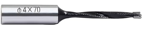 BokWin 1 broca Forstner de carburo de 0.15 pulgadas con punta de carburo Forstner de 4 mm, juego de sierra perforadora para madera y plástico contrachapado