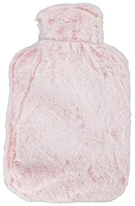 Hot Water Jug Bag, Spit Proof Lip Fur Plush Wide Mouth Hand Warmer Water Bag Cute Cover 2000ML Slightly Textured for Shoulder Pain (Genericubkip90s21-11)