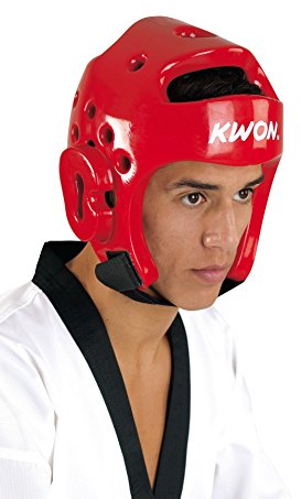 Kwon Kopfschutz PU L rot