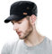 SIGGI Herren Military Army Cap Sonnen Wandern Sport Baseballcap,68033_Schwarz,58-60cm (Etikett M)
