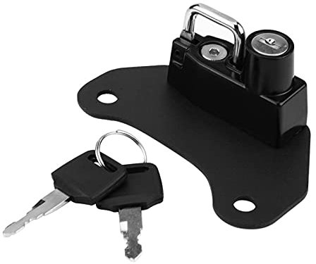 Lucchetto per Casco Moto in Lega di Alluminio - Compatibile con Indian Scout/Sixty 2015-2018, Sicuro e Pratico