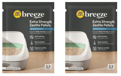 Purina Tidy Cats Breeze Litter Pellets, Enhanced Litter Pellets 3.5 lb (Pack of 2)