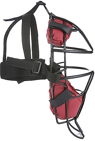 Catás de Facera de Catcher, Casco de béisbol de aleación de aleación ligera con cubierta de protección de softbol ajustable suave y acolchada para niños adultos competiciones aficionadas profe