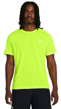 Under Armour Hommes Streaker Tee Vêtements De Course Maillot De Course High Vis Yellow 731 - Jaunes Fluo XL