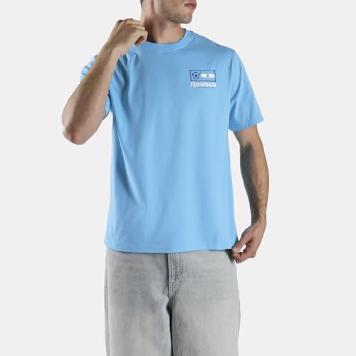 Reebok Unisex Argentina Football T-Shirt T-Shirt (Pack of 1)