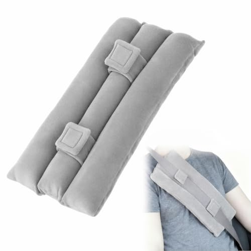 SMYJDMM Seat Belt Pillow for Mastectomy Post-Surgery(Grey) | Pacemaker Seatbelt Protection Heart Surgery Recovery Support Cushion Pad Great Gifts for Breast Cancer Women
