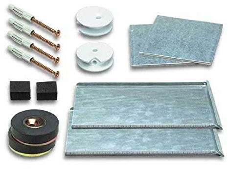 Spiegelbefestigung Magnetset SafemaX® 16 für Spiegel bis 1.6 m² bei 6 mm Dicke