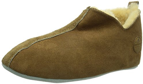 Shepherd Herren Henrik Slipper Flache Hausschuhe, Braun (Antique Cognac 52)