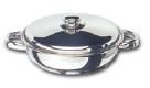 Artame 32 cm Edelstahl 18/10 Nordico Sauteuse mit Deckel