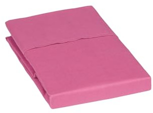 MB REVITEX - Almohadón para Cama de 90, de algodón y poliéster, Color Morado, 1 Pieza de 105x45 cm., no Hace Bolas, Tejido Agradable al Tacto y de fácil Planchado