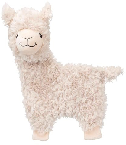TRIXIE Peluche Lama – Giocattolo per cani in peluche – con foglio di plastica frusciante – morbido e leggero – 40 cm – 35884