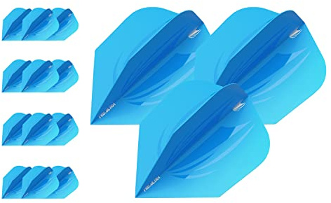 Target Darts 5 x Juegos de ID Pro. Ultra Azul No.6 Vuelos de Dardos - 15 en Total