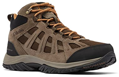 Columbia Redmond 3 Mid WP, Botas montaña de senderismo y trekking, Hombre, Cordovan Elk 2023, 40 EU