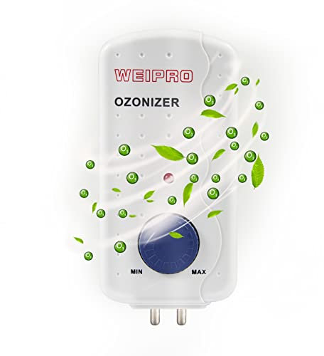 Weipro Aquarium Ozone Generator 200mg/h Adjustable, Suitable for Fish Tank Above 2000l Fish Tank or Small Pond, Can work with Aquarium Filter, Air pump and Skimmer, ET-200(200mg/h)