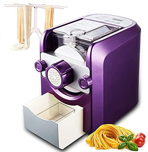 Macchina per la pasta elettrica automatica per la casa Macchina per la pasta con stendipasta pieghevole 9 forme di pasta da scegliere per l'uso in cucina domestica