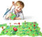 KADAYAYA Puzzle mit Spielzeugauto mit Fahrzeug für Kleinkind ab 3 Jahre, Wald 12pcs Puzzle, 25-teilig
