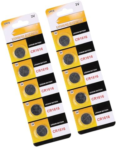 Batterie a bottone al litio CR1616 CR1620 CR1625 CR1632 3V Alimentazione affidabile per chiave dell'automobile e giocattolo elettronico