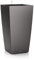 LECHUZA CUBICO Premium 22 anthrazit metallic 18463