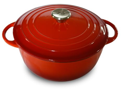 Baumalu 386124 Pentola, Rame, Rosso