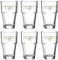 LEONARDO HOME Becher SOLO 6er-Set 410 ml 'Coffee', 043468, Glas, durchsichtig