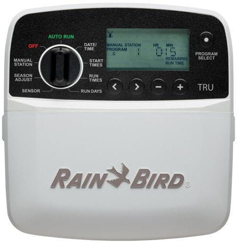 Rain Bird TRU6I Program-Based Indoor Irrigation Sprinkler Controller/Timer, WiFi Module Ready, 6-Zone/Station