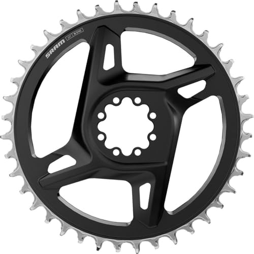 Sram Kettenblatt X-Sync RED E1 Road 40 Z., schwarz/Silber, Alu, DM, 12-f.
