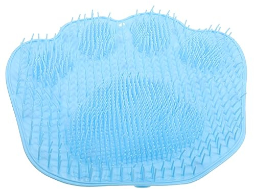 TOBBOMEY Non-Slip Bathroom Floor Mat Suction Cups Massage Foot Mat for Shower and Bathtub for Home Shower Safety