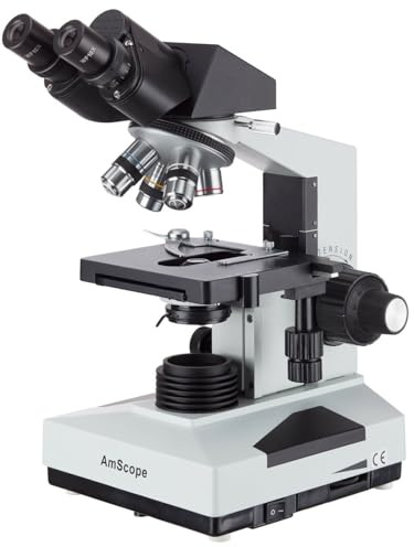 AmScope B490B 40X-2000X Binokulares Verbundmikroskop