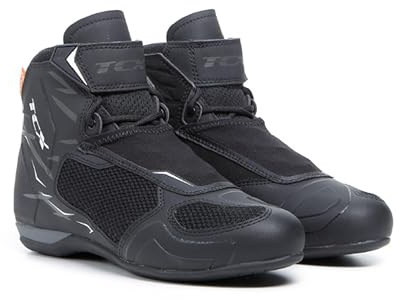 TCX R04d Lady Air Chaussures de Moto pour Femmes, Respirantes et Polyvalentes, Tige en Mesh avec Revêtement Hot-Melt, Lacets et Fermeture VelcroFemme