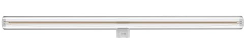 BeBulbs Bombilla LED lineal S14d clara (500 mm, 7 W, 620 lm, 2700 K, regulable) - Índice de reproducción cromática CRI 90 - Intensidad regulable y larga duración