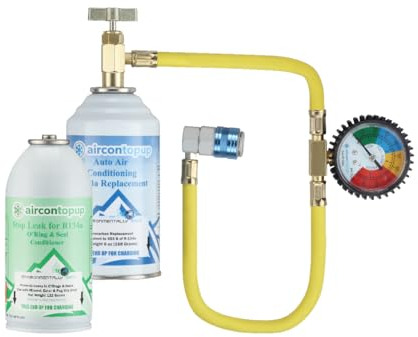 Car Aircon Air Con Air Conditioning Gas Top up Recharge Refill Regas Tool Kit