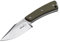 BÖKER PLUS Piranha, Coltello da Viaggio Unisex-Adulto, Verde, Taglia Unica