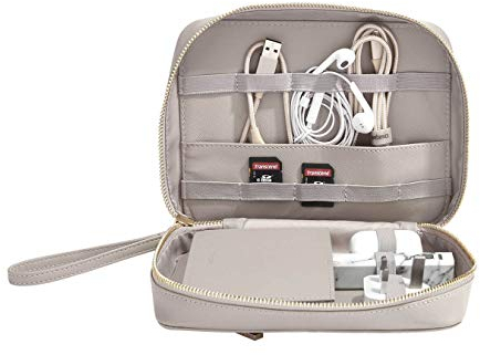 Stackers | Ordnungstasche für Kabel, Taupe