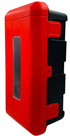 FULL LED CAR - Cassetto per estintore, dimensioni grandi, con supporto per la camera da letto, universale, omologati