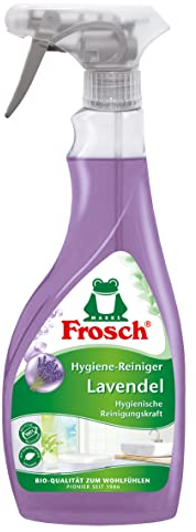 Frosch Lavendel Hygiene-Reiniger, Badreiniger, natürlich kraftvolle und hygienische Reinigung, für Küche, Haushalt und Bad, 1er Pack (1 x 500 ml)