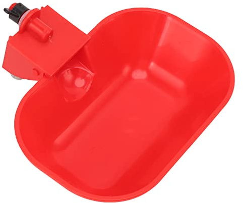Riuulity 6 Uds Taza de Agua de Pollo, Bebederos para Aves de Corral, Bebedero Automático de Aves de Corral ABS Bebedero de Agua de Pollo para Pato Pavo