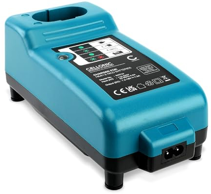 CELLONIC Chargeur Visseuse 7.2V-18V 1.5A - Chargeur de Batterie Ni-MH Ni-CD pour Tournevis électrique Compatible avec Makita DC1804, DC1414T, DC1414F