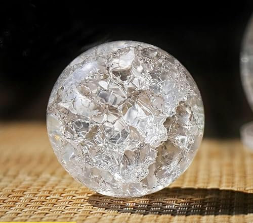 Bola de Cristal de 3/4/5/6/8 cm, Adorno esférico de Vidrio, Fuente de Agua rocosa, Bola de bonsái, Figura Decorativa para el hogar, 01-8 cm