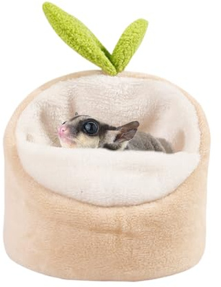 Sugar Glider Hängmatta För Bur Varm och Bekväm för Smådjur | Sängpung För Sockerglider För Djur Ekorrar, Ökenråtta, Chinchilla Och Igelkott För Vila Under Kallt