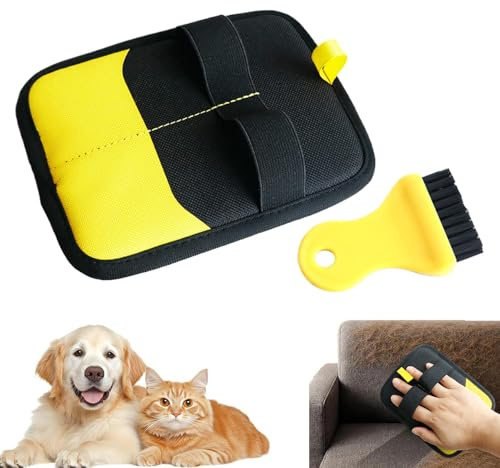 Lpoppcx Guantes para el cuidado del pelaje - Ayuda reutilizable para desenredar | Guantes electrostáticos para el cuidado de gatos - para sofá, alfombra, ropa de ropa, mantel, sofá, asiento, cojín de