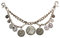 Trachten Charivari Herren Charivari Kette Schmuck Lederhosen Anhänger Accessoires Silber Münzen Jagd Bayern