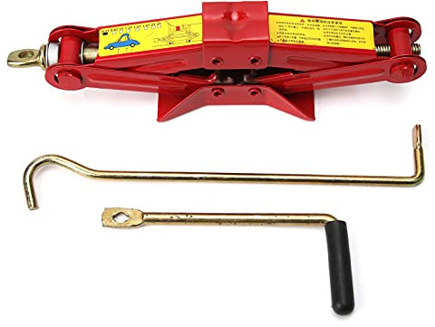 Scherenwagenheber, Wagenheber-Kit Sicher und stabil, einfach zu bedienen, stark und robust für zu Hause(0,5T)